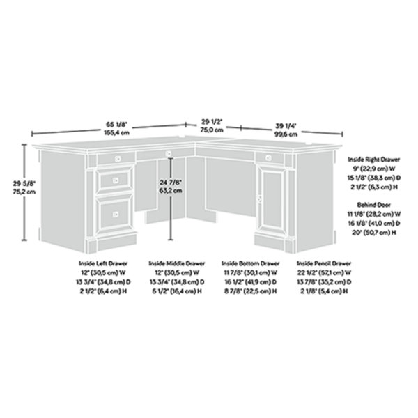 Loon Peak® Lanagan Reversible LShape Desk & Reviews Wayfair